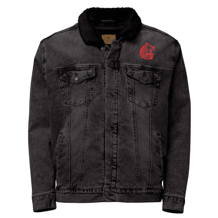 Custom Embroidered Reindeer Christmas Initial Jacket - ART-JKT273