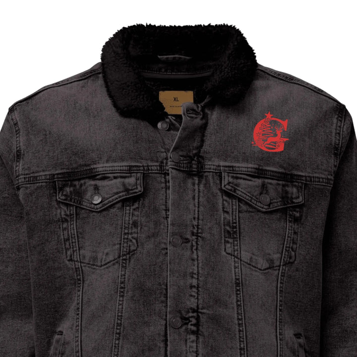 Custom Embroidered Reindeer Christmas Initial Jacket - ART-JKT273