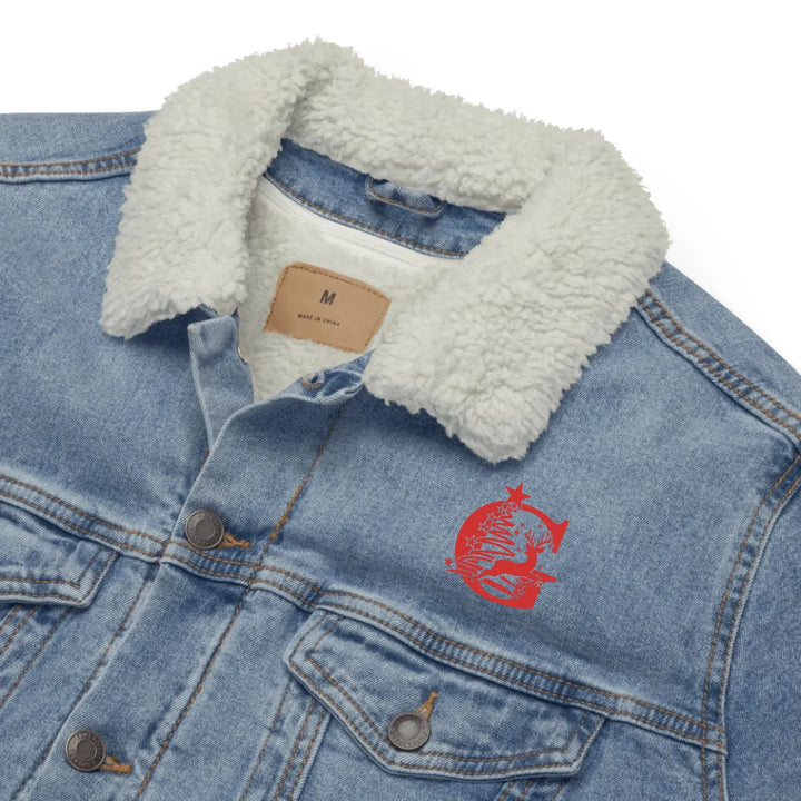 Custom Embroidered Reindeer Christmas Initial Jacket - ART-JKT273