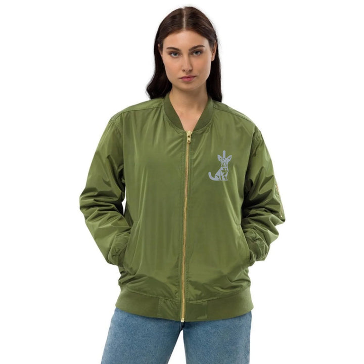 Custom Embroidered Dog Initial Jacket - ART-JKT274