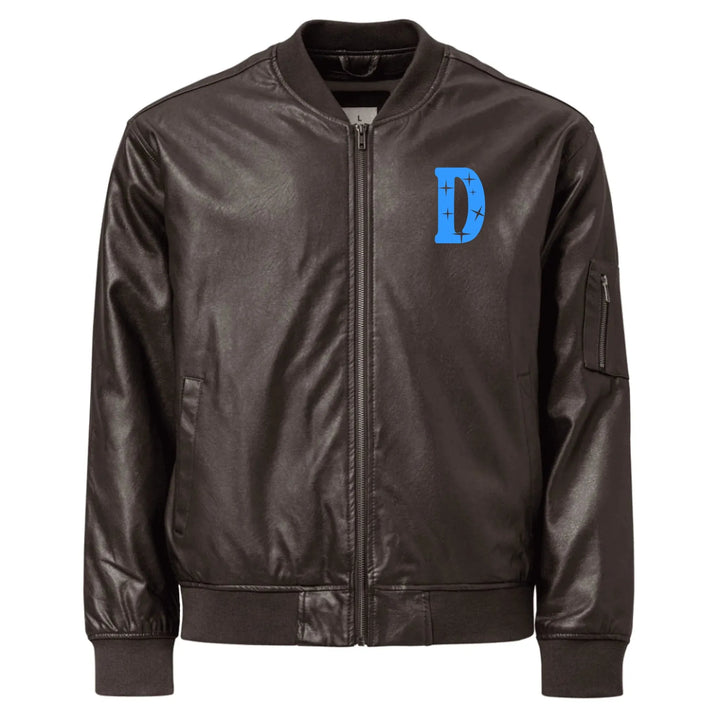 Custom Embroidered Magic Star Initial Jacket - ART-JKT279
