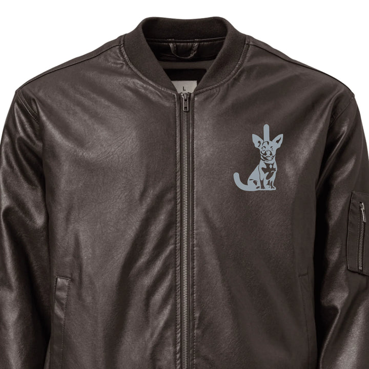 Custom Embroidered Dog Initial Jacket - ART-JKT274