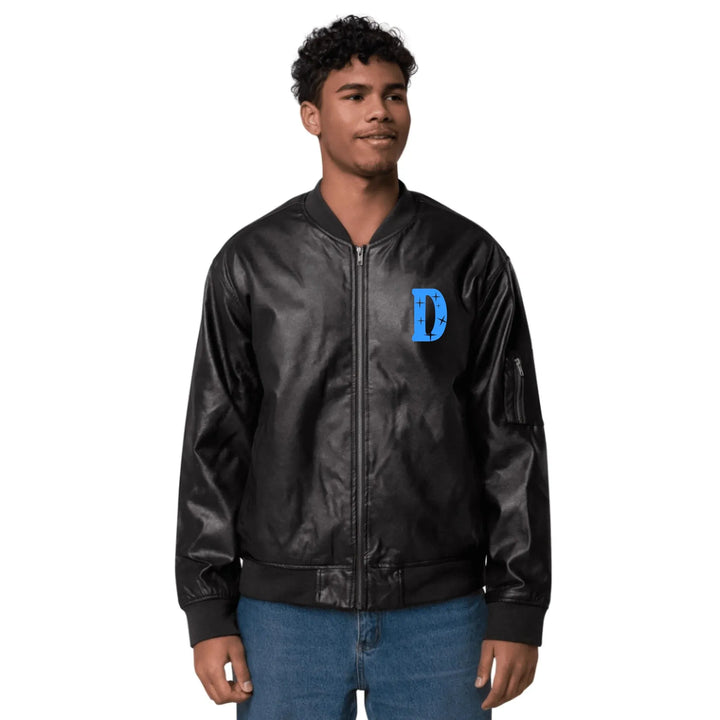 Custom Embroidered Magic Star Initial Jacket - ART-JKT279