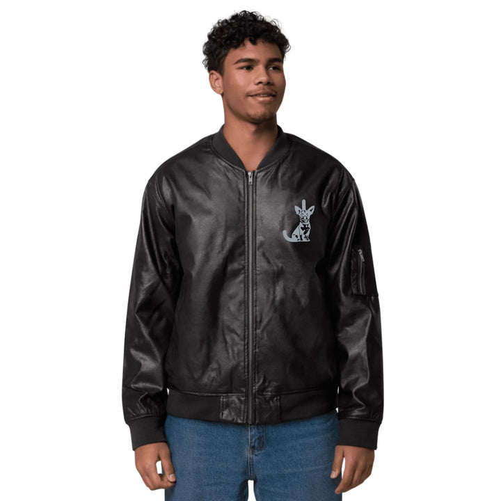 Custom Embroidered Dog Initial Jacket - ART-JKT274
