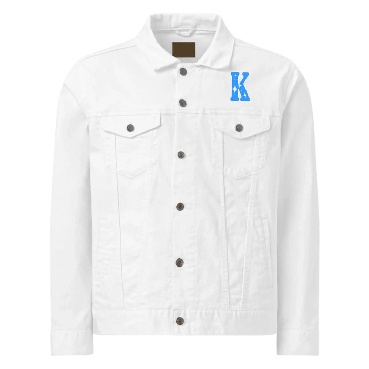 Custom Embroidered Magic Star Initial Jacket - ART-JKT279