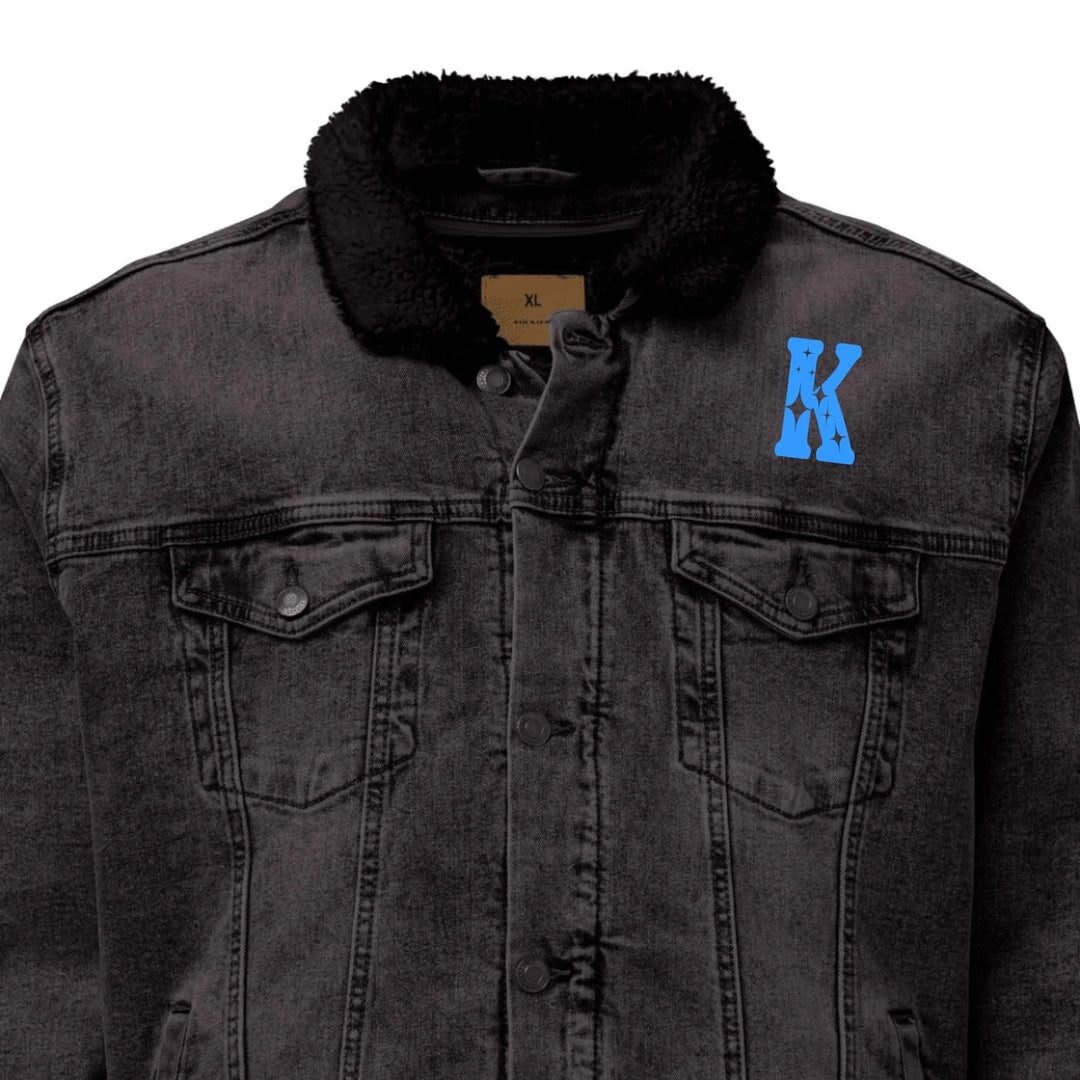 Custom Embroidered Magic Star Initial Jacket - ART-JKT279