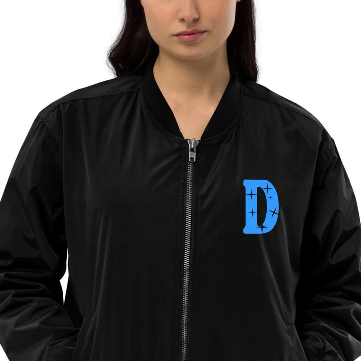 Custom Embroidered Magic Star Initial Jacket - ART-JKT279