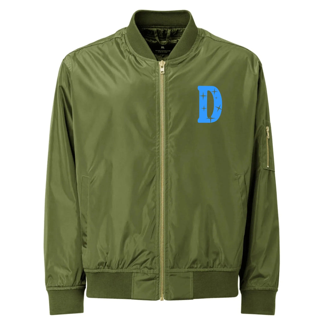 Custom Embroidered Magic Star Initial Jacket - ART-JKT279