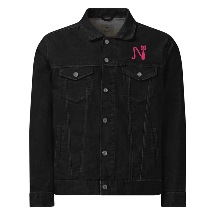 Chaqueta personalizada con inicial de gato bordada