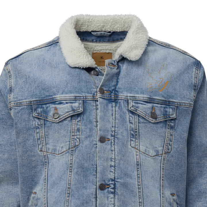 Chaqueta personalizada con inicial de paloma bordada