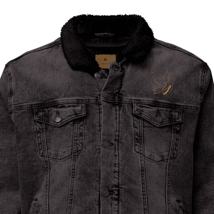 Chaqueta personalizada con inicial de paloma bordada