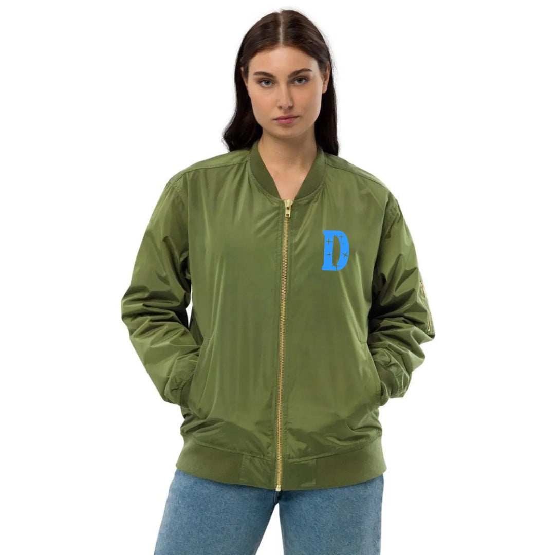 Custom Embroidered Magic Star Initial Jacket - ART-JKT279
