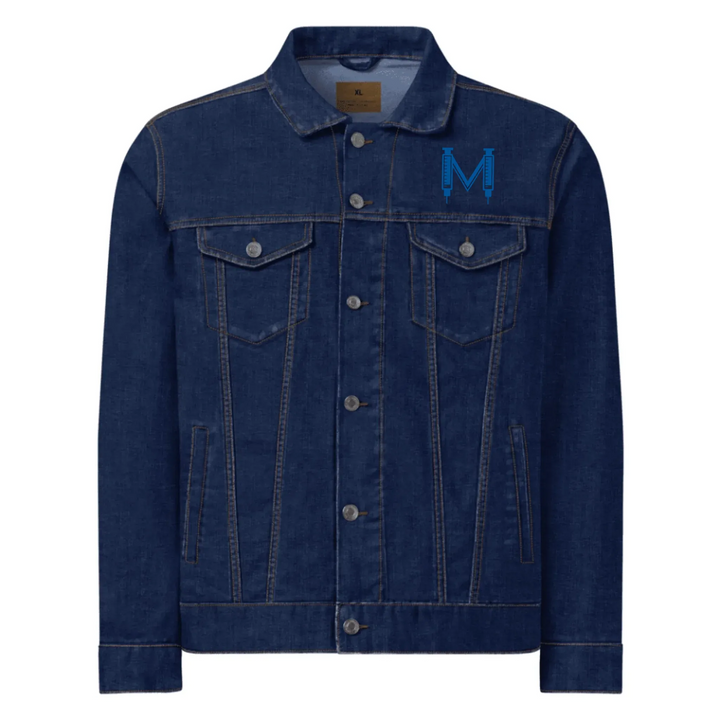 Individuell bestickte Jacke mit medizinischen Initialen