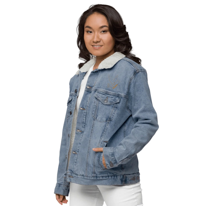 Chaqueta personalizada con inicial de paloma bordada