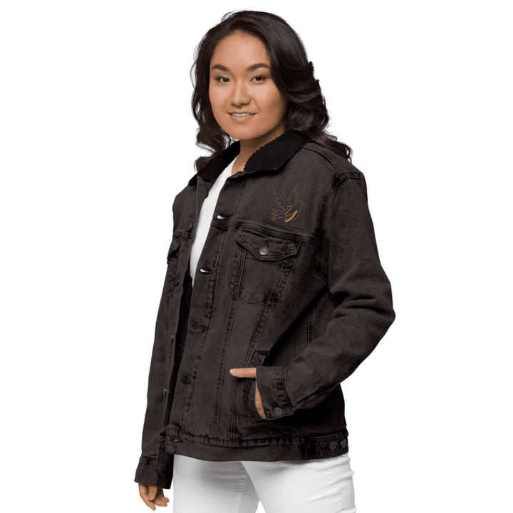 Chaqueta personalizada con inicial de paloma bordada