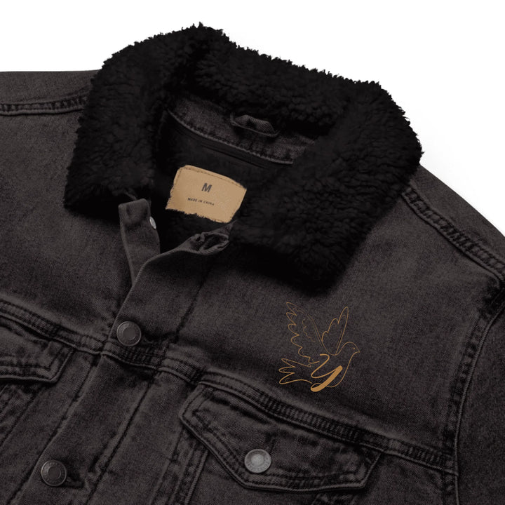 Chaqueta personalizada con inicial de paloma bordada
