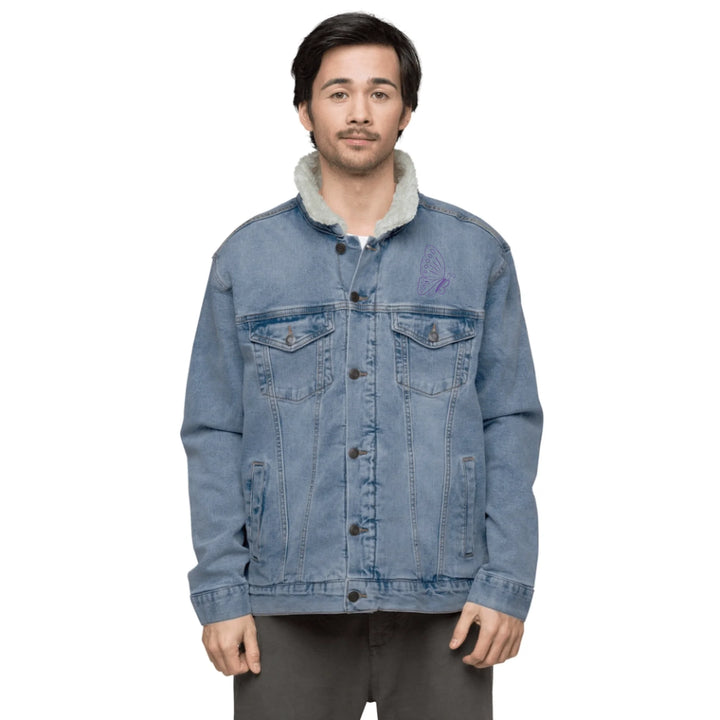 Custom Embroidered Butterfly Initial Jacket - ART-JKT283