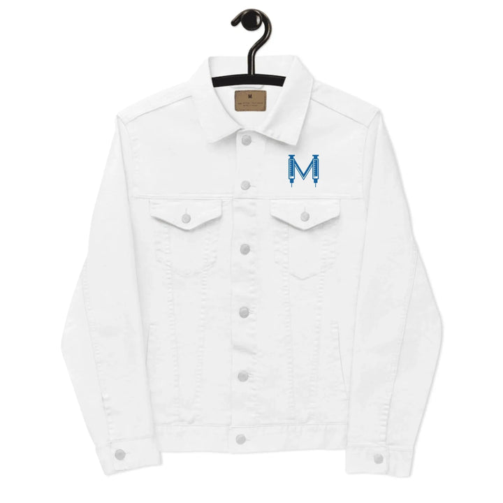 Individuell bestickte Jacke mit medizinischen Initialen
