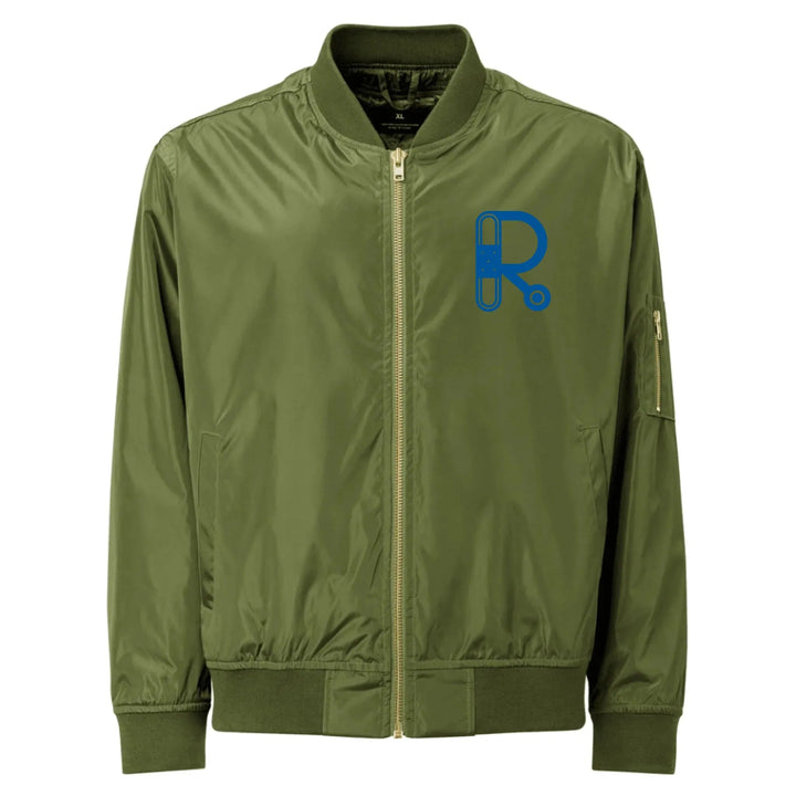 Individuell bestickte Jacke mit medizinischen Initialen
