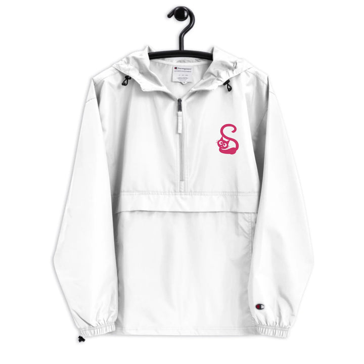 Chaqueta personalizada con inicial de gato bordada