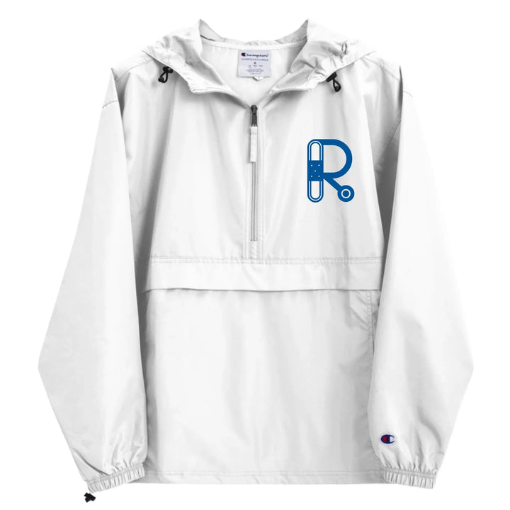 Individuell bestickte Jacke mit medizinischen Initialen