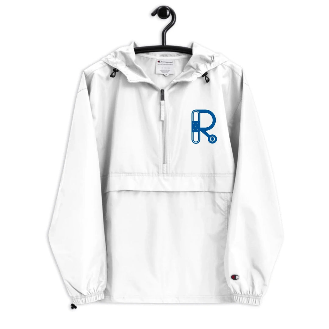 Individuell bestickte Jacke mit medizinischen Initialen