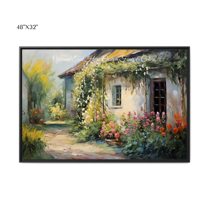 48x32 framed canvas