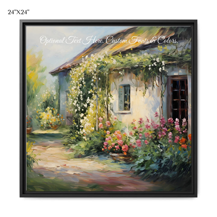 24x24 framed canvas