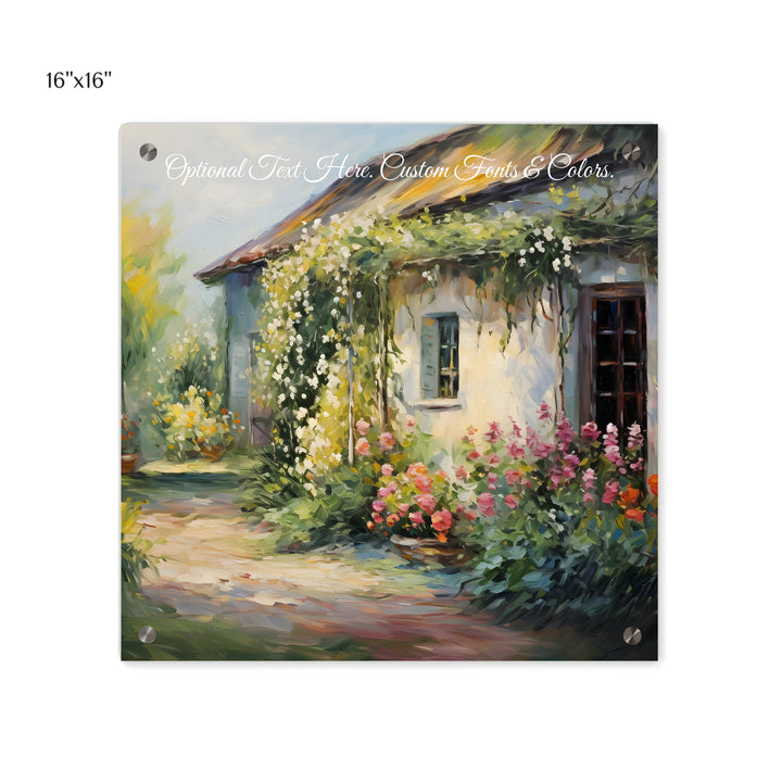 16x16 acrylic panel print