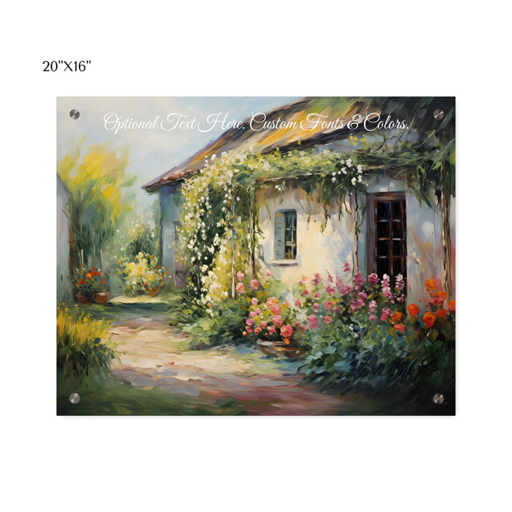 20x16 acrylic panel print