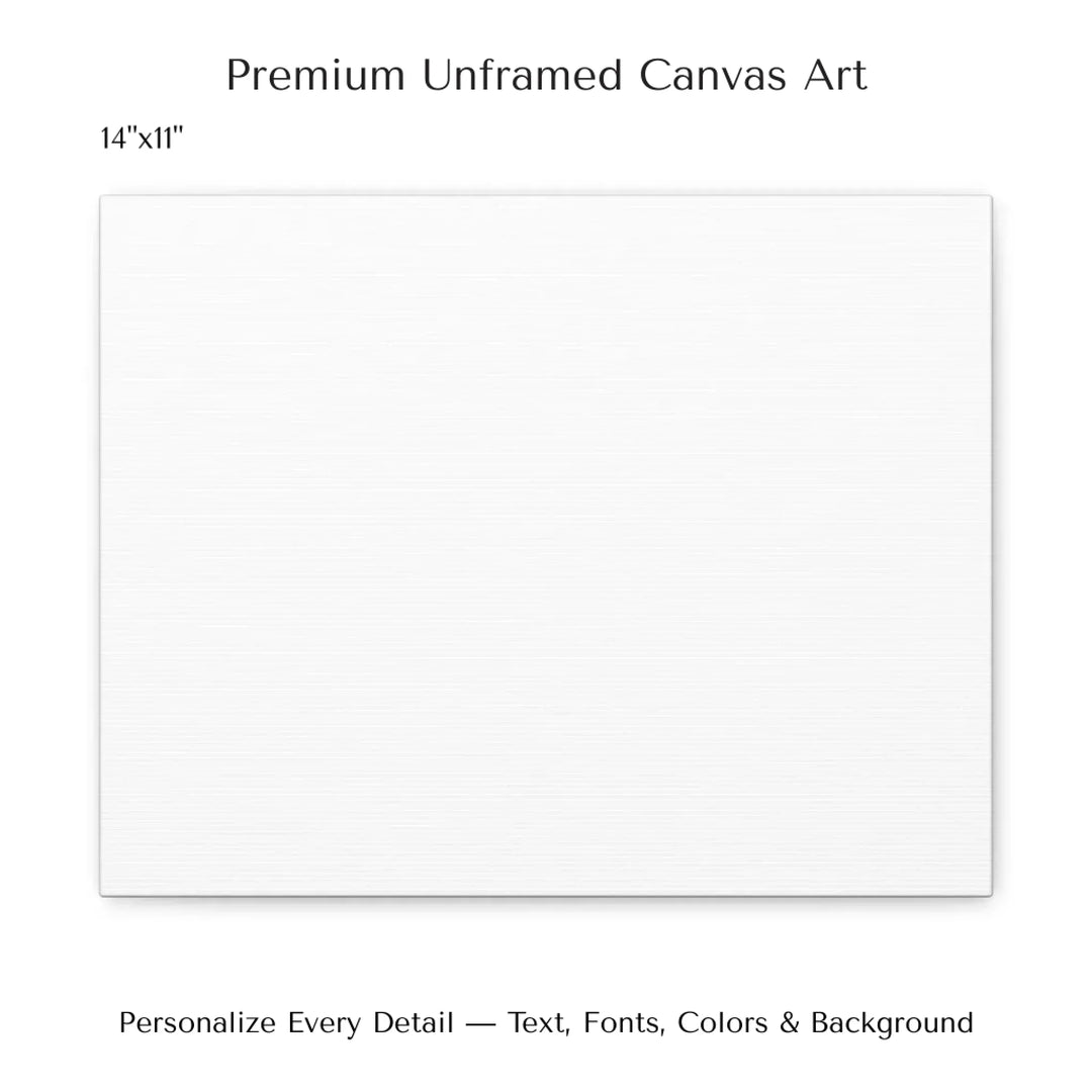 Framed personalized star map art over a scenic mountain landscape, custom title, names, date, and tagline -14x11 stretched canvas-ARTFULANE