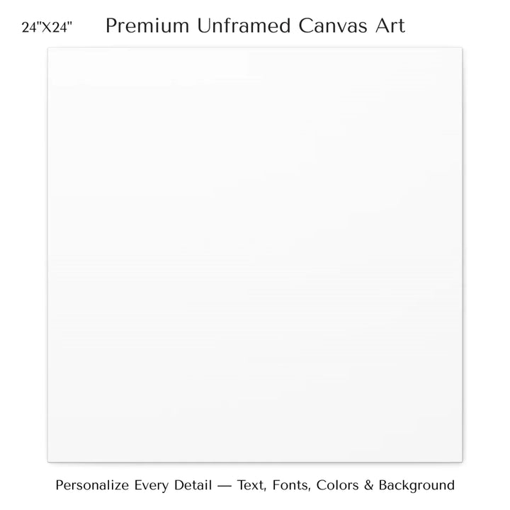 Framed personalized star map art over a scenic mountain landscape, custom title, names, date, and tagline -24x24 stretched canvas-ARTFULANE