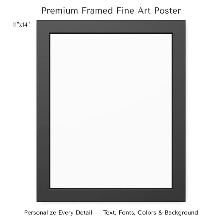 Custom star map wall art with New York City skyline background, personalized with names, date, and constellation layout - 11x14 framed poster-ARTFULANE