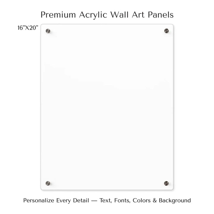 Custom Green Landscape Star Map Wall Art -6x20 acrylic panel print-ARTFULANE