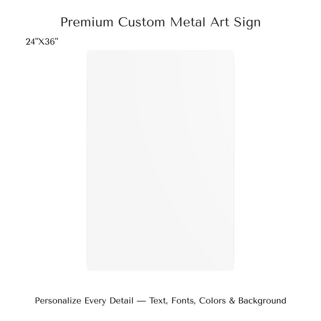 Custom star map print with crimson cliff landscape and night sky, personalized with names, date, and constellation details - 24x36 metal art sign-ARTFULANE