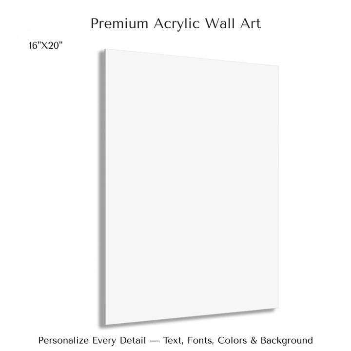 Custom star map wall art featuring a black city skyline, personalized with names, date, and constellation star chart - 16x20 acrylic print with french cleat-ARTFULANE