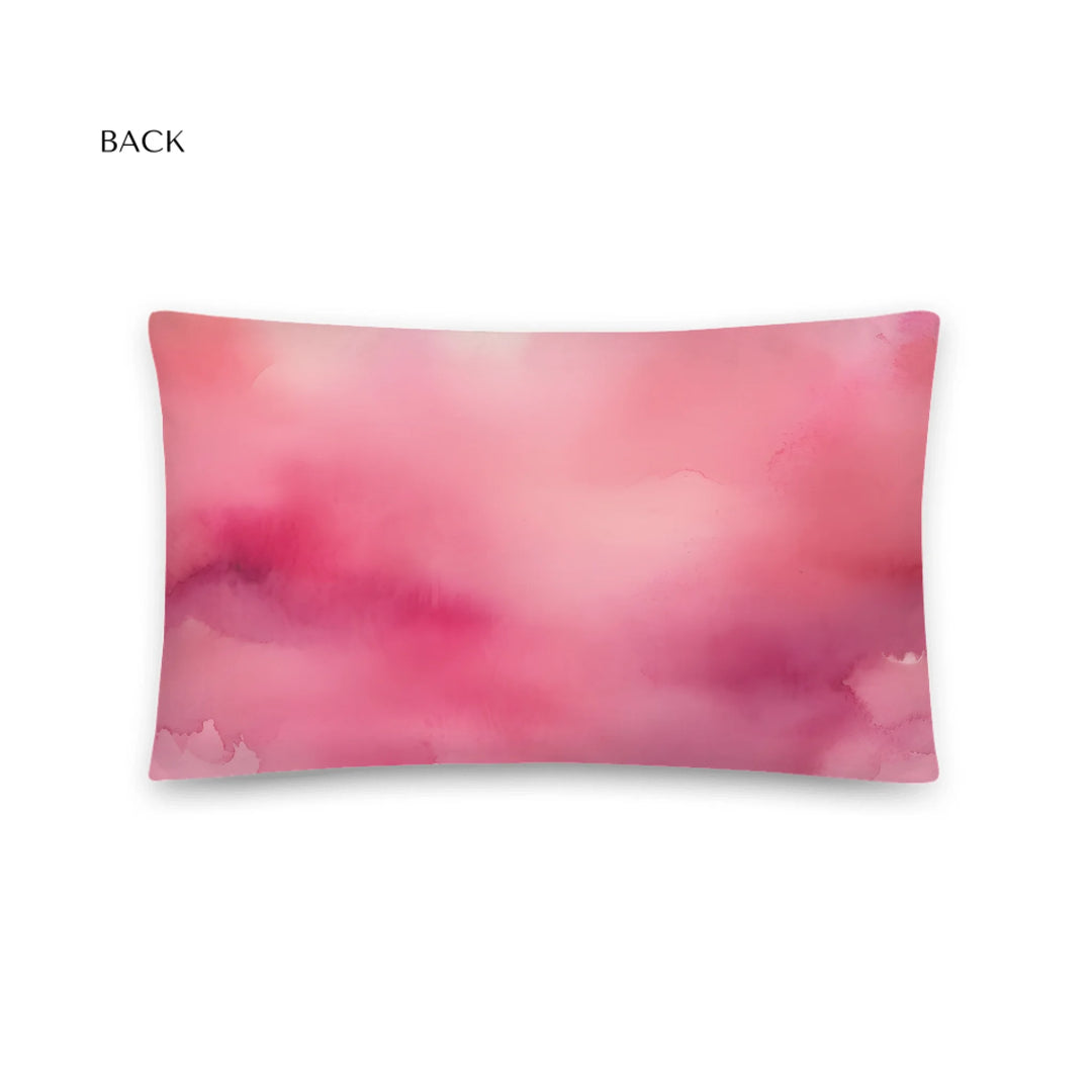Custom-Watercolor-Birth-Month-Flower-Bouquet-lumbar-pillow-back-artfulane