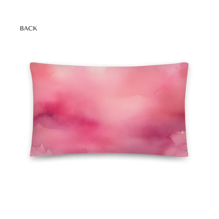 Custom-Watercolor-Birth-Month-Flower-Bouquet-lumbar-pillow-back-artfulane
