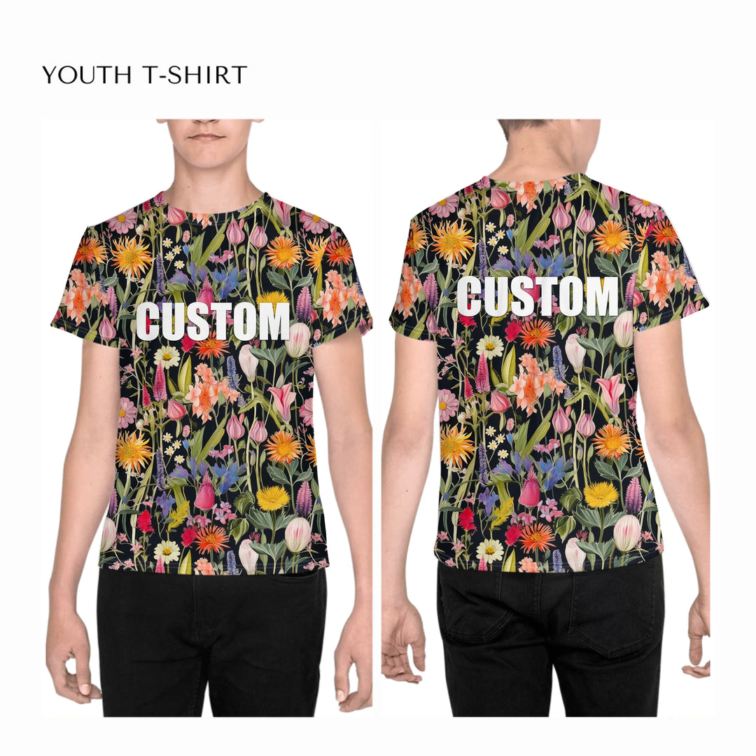 all-over-print-unisex-youth-crew-neck-t-shirt-on-boy-front-and-back-artfulane