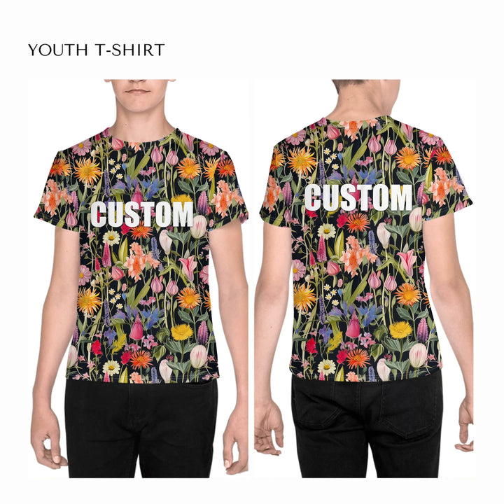 all-over-print-unisex-youth-crew-neck-t-shirt-on-boy-front-and-back-artfulane