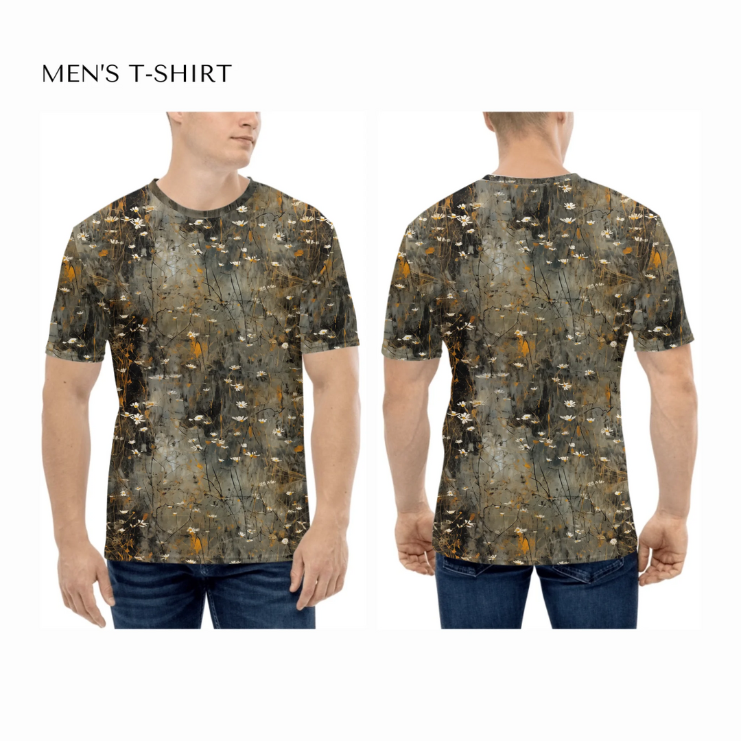 all-over-print-mens-crew-neck-t-shirt-on-model-front-and-back-artfulane