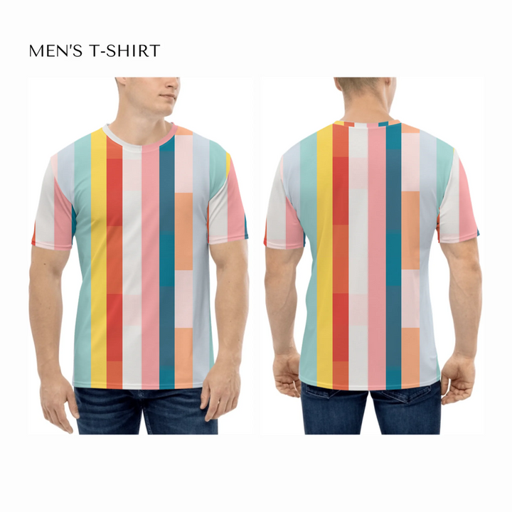 all-over-print-mens-crew-neck-t-shirt-on-model-front-and-back-artfulane