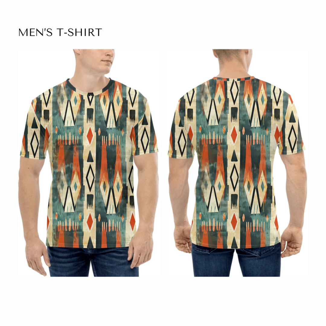 all-over-print-mens-crew-neck-t-shirt-on-model-front-and-back-artfulane