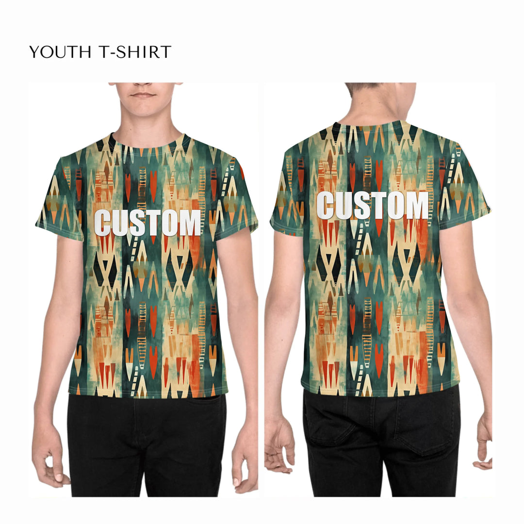 all-over-print-unisex-youth-crew-neck-t-shirt-on-boy-front-and-back-artfulane