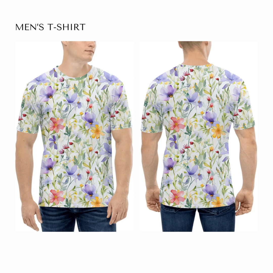 all-over-print-mens-crew-neck-t-shirt-on-model-front-and-back-artfulane