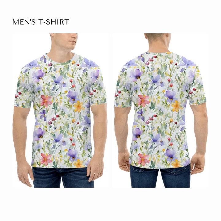 all-over-print-mens-crew-neck-t-shirt-on-model-front-and-back-artfulane
