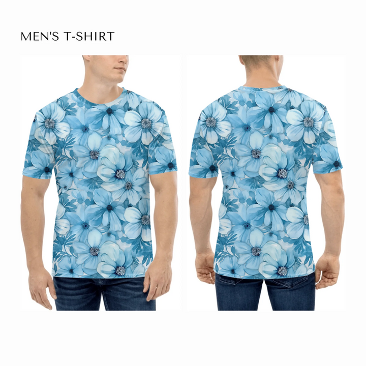 all-over-print-mens-crew-neck-t-shirt-on-model-front-and-back-artfulane