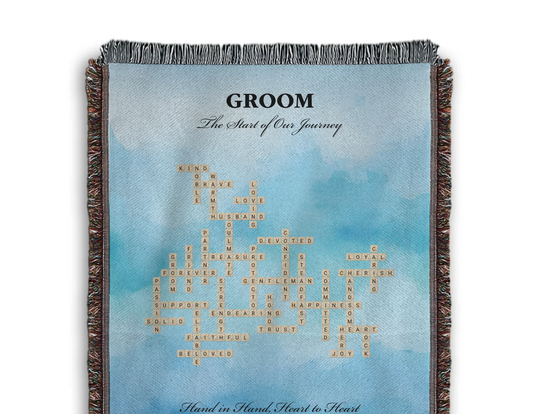 woven throw canva