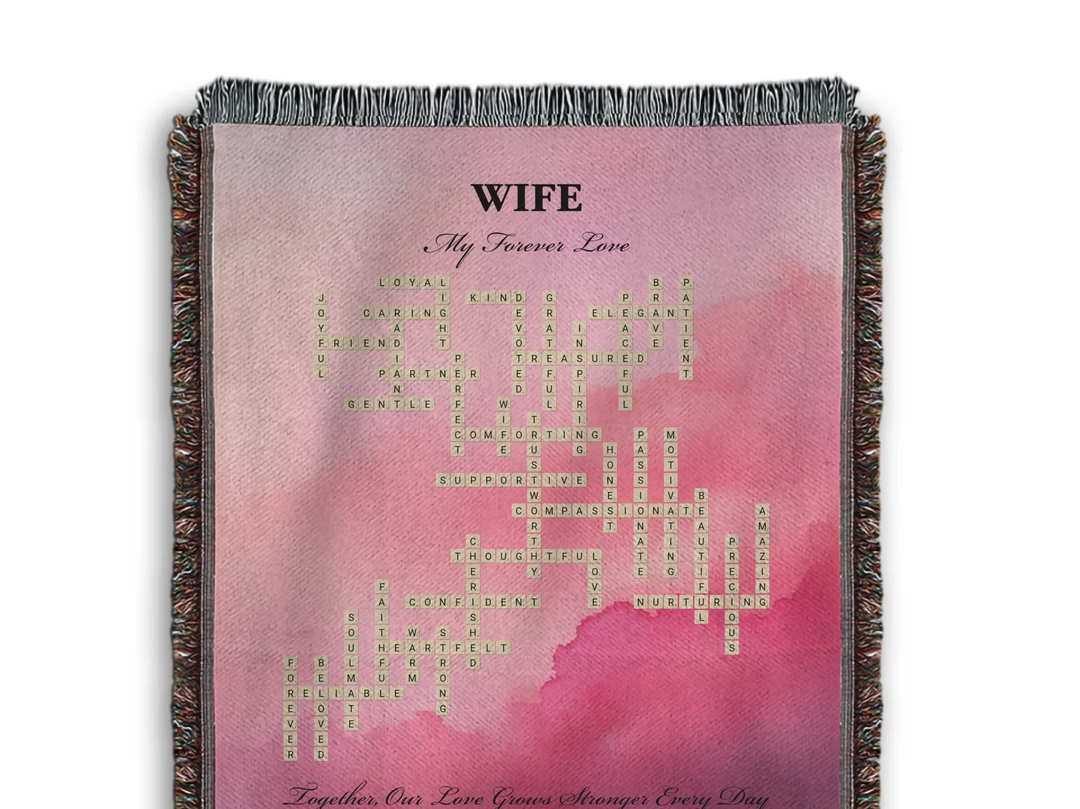 woven throw canva