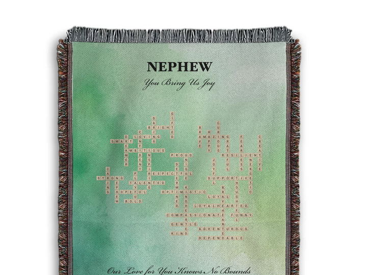 woven throw canva